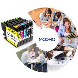 Zestaw tuszy do drukarki Brother - zamiennik LC3213, 5szt