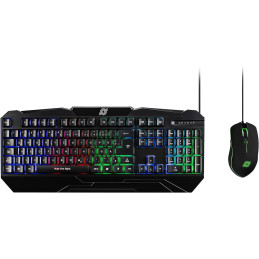 MediaRange GS102 | zestaw gamingowy | podświetlany | QWERTZ