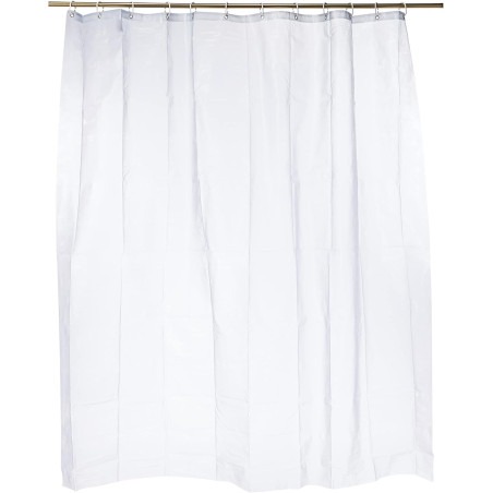 Przezroczysta, transparentna zasłona prysznicowa duża XXL 180x180