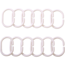 Przezroczysta, transparentna zasłona prysznicowa duża XXL 180x180