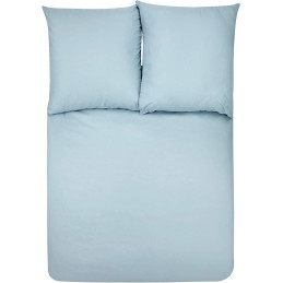 Pościel z mikrofibry jasnoniebieska (SPA Blue), 200x200 cm, 65x65cm
