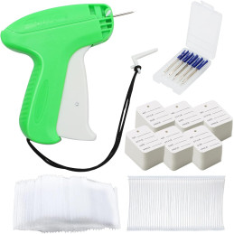 Zestaw Metkownica igłowa - pistolet do etykiet metek, ości, igły