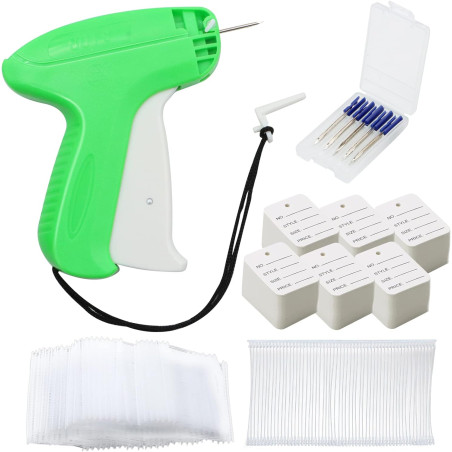 Zestaw Metkownica igłowa - pistolet do etykiet metek, ości, igły