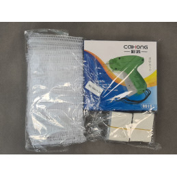 Zestaw Metkownica igłowa - pistolet do etykiet metek, ości, igły