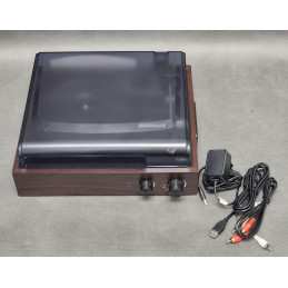 Gramofon NEDIS TURN 220BN Brązowy