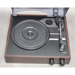 Gramofon NEDIS TURN 220BN Brązowy