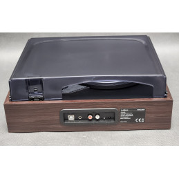 Gramofon NEDIS TURN 220BN Brązowy