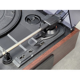 Gramofon NEDIS TURN 220BN Brązowy