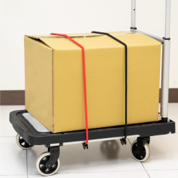 Gumy bagażowe, linka elastyczna z haczykami na bagażnik, regulowane 10 szt. 1,2 M