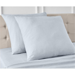 Poszewki na poduszki Chambray, 2 szt., 65 x 65 cm Denim Wash, szary