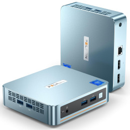 Komputer PELADN WI-4 Mini PC, Intel N5095, Win11 Pro, 8GB, 256GB